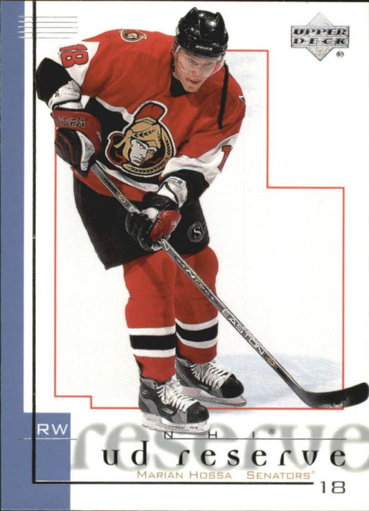 NHL 2000-01 UD Reserve - No 59 - Marian Hossa