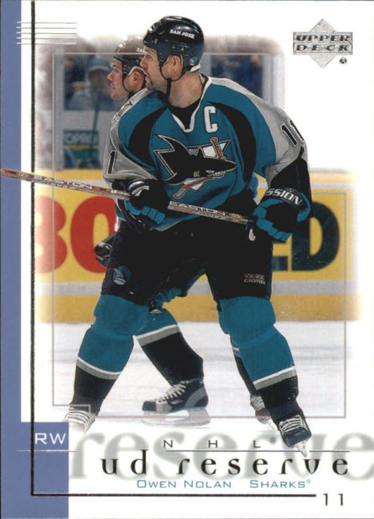 NHL 2000-01 UD Reserve - No 71 - Owen Nolan