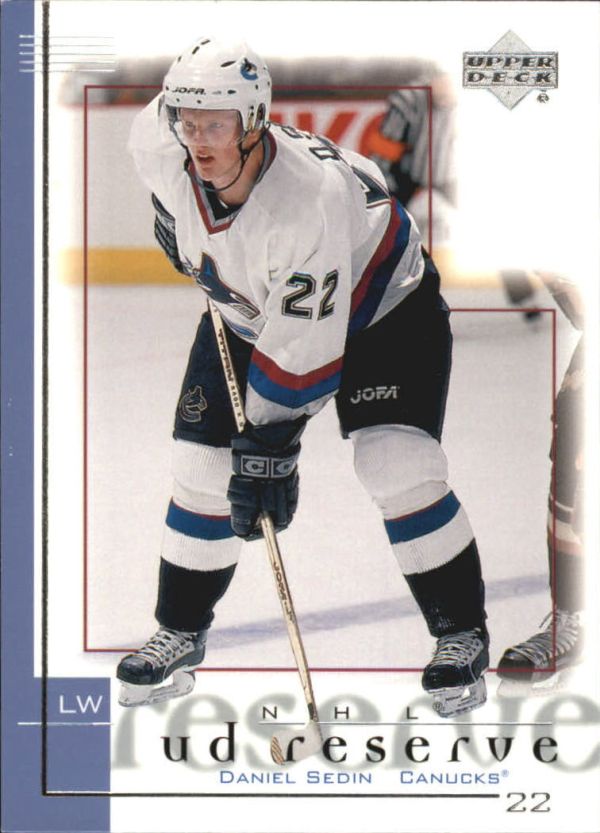 NHL 2000-01 UD Reserve - No 85 - Daniel Sedin