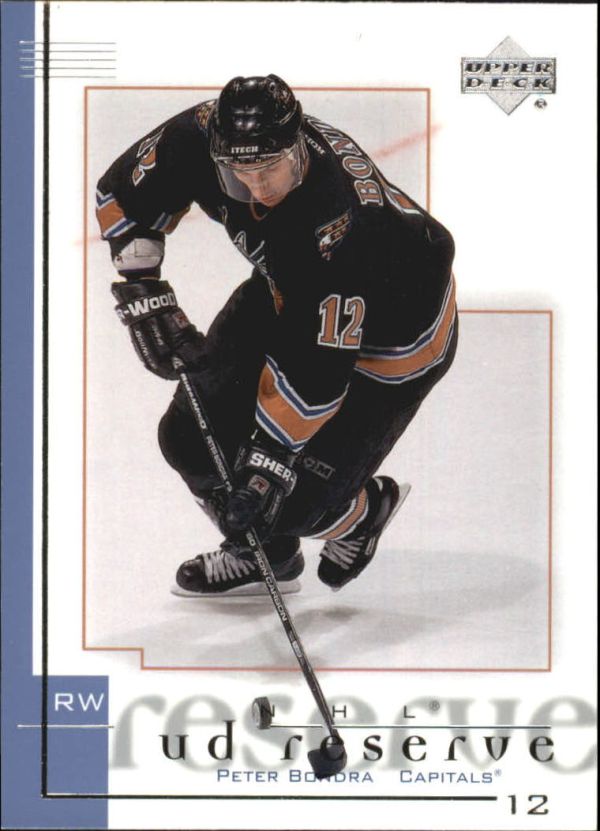 NHL 2000-01 UD Reserves - No 87 - Peter Bondra