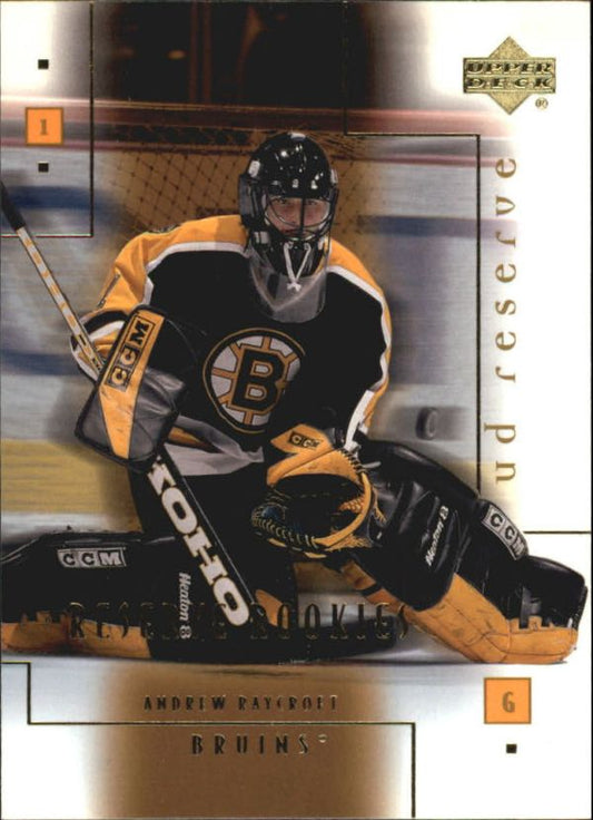 NHL 2000-01 UD Reserve - No 89 - Andrew Raycroft