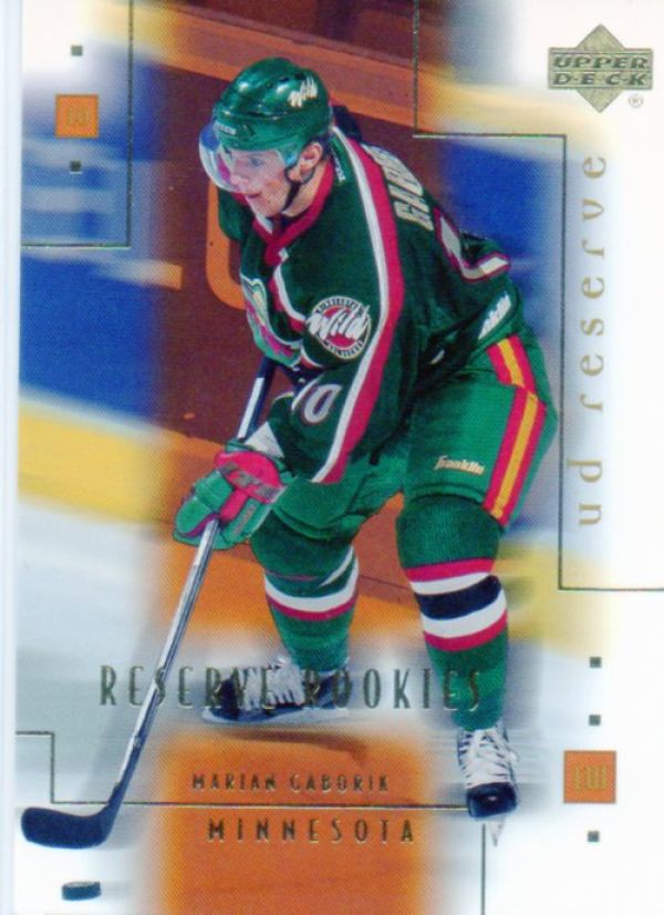 NHL 2000-01 UD Reserve - No 98 - Marian Gaborik