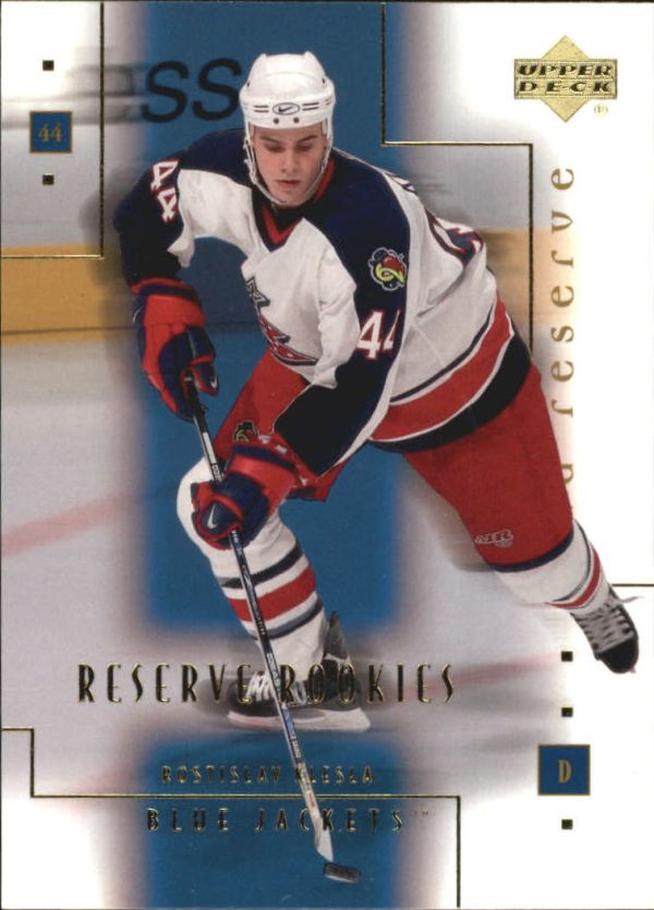 NHL 2000-01 UD Reserve - No 92 - Rostislav Klesla