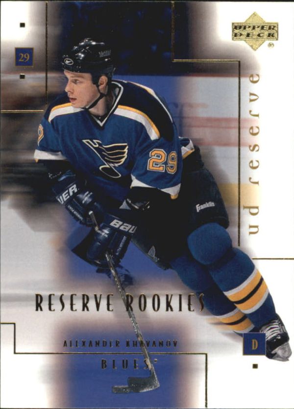 NHL 2000-01 UD Reserve - No 113 - Alexander Khavanov