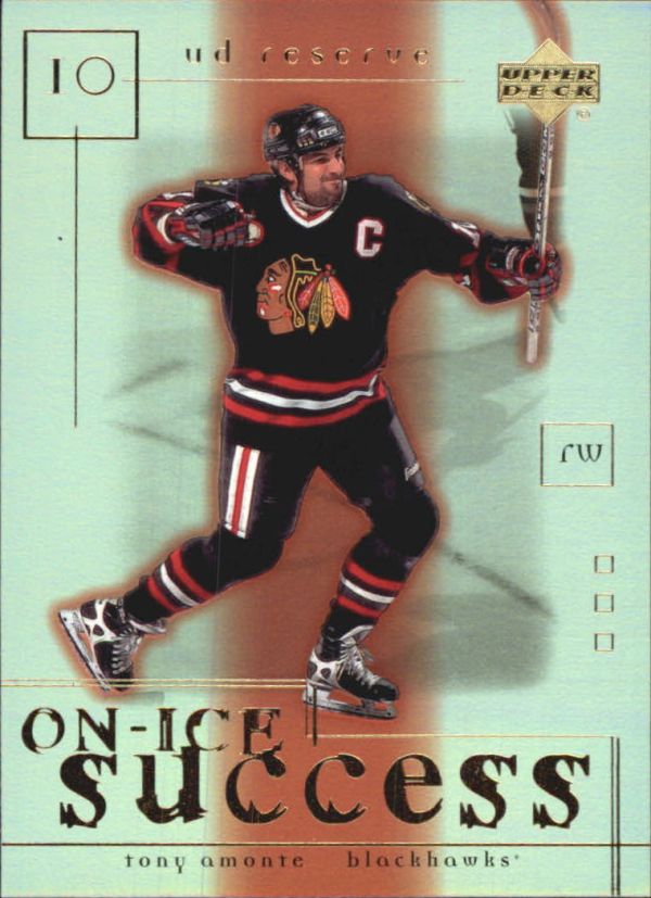 NHL 2000-01 UD Reserve On-Ice Success - No OS2 - Amonte