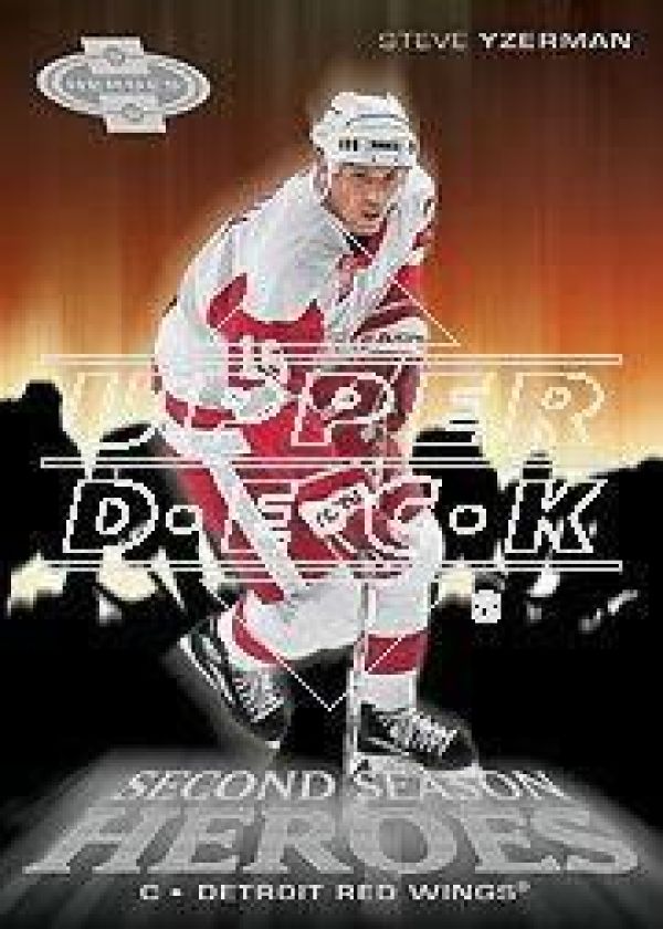 NHL 2000-01 UD Heroes Second Season Heroes - No SS5 - Steve Yzerman