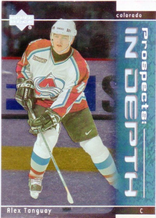 NHL 2000-01 Upper Deck Prospects in Depth - No P3 - Alex Tanguay