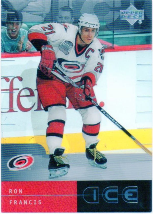 NHL 2000-01 Upper Deck Ice - No 8 - Ron Francis