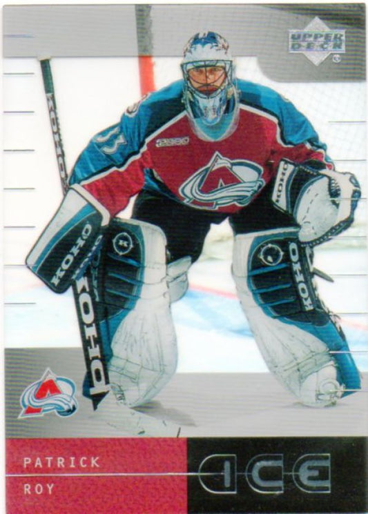 NHL 2000-01 Upper Deck Ice - No 10 - Patrick Roy