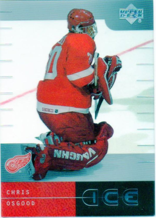 NHL 2000-01 Upper Deck Ice - No. 17 - Chris Osgood