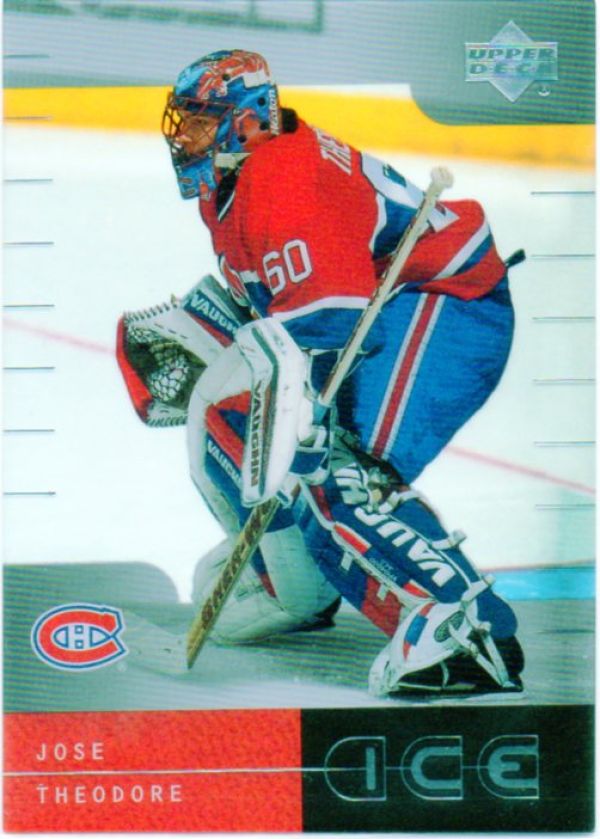 NHL 2000-01 Upper Deck Ice - No 22 - Jose Theodore