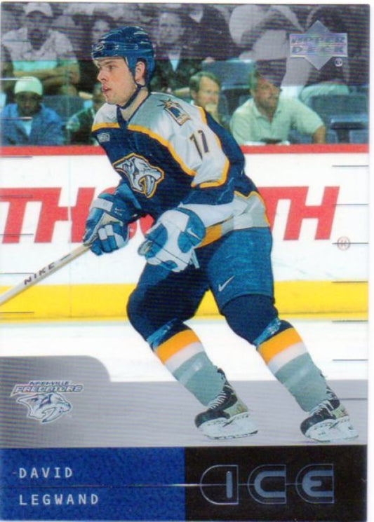 NHL 2000-01 Upper Deck Ice - No 23 - David Legwand