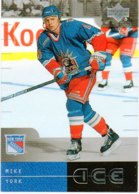 NHL 2000-01 Upper Deck Ice - No. 27 - Mike York