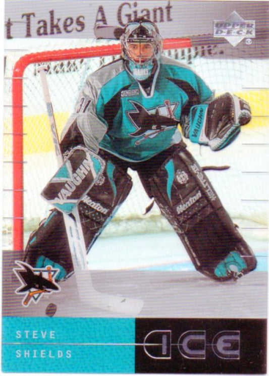 NHL 2000-01 Upper Deck Ice - No. 33 - Steve Shields