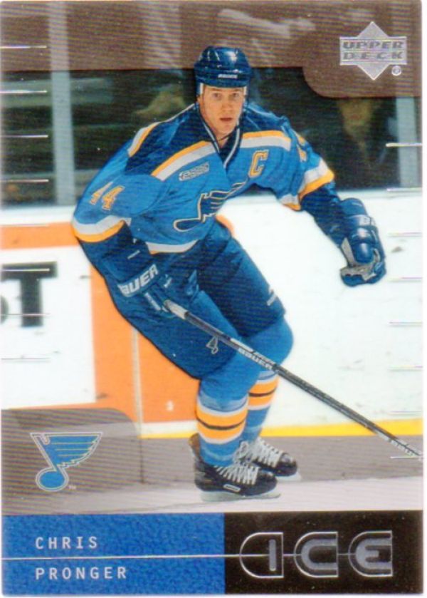 NHL 2000-01 Upper Deck Ice - No 34 - Chris Pronger