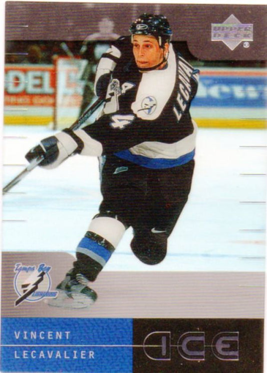 NHL 2000-01 Upper Deck Ice - No. 36 - Vincent Lecavalier