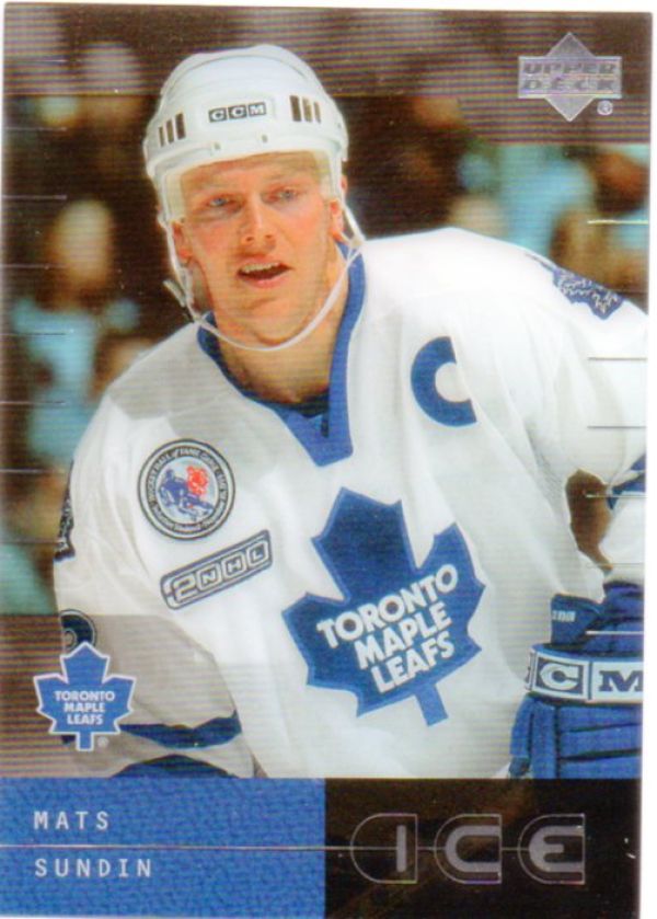 NHL 2000-01 Upper Deck Ice - No 38 - Mats Sundin