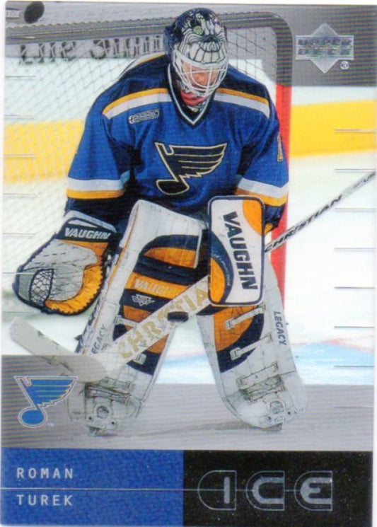 NHL 2000-01 Upper Deck Ice - No. 35 - Roman Turek