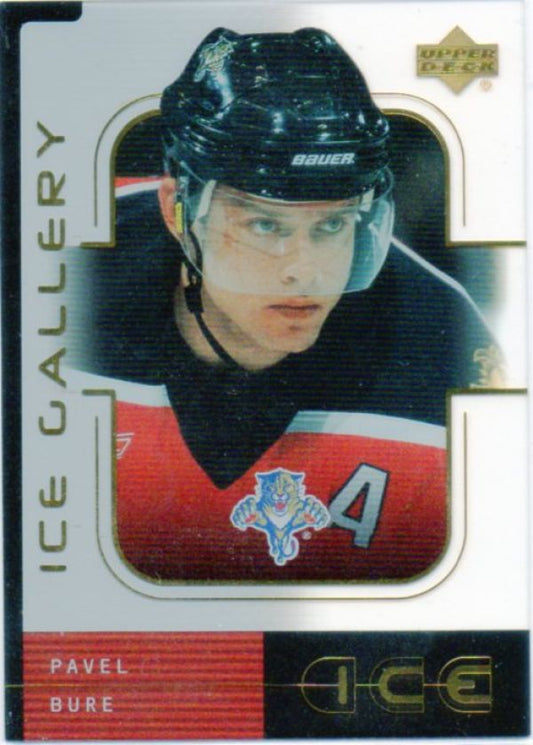 NHL 2000-01 Upper Deck Ice Gallery - No IG 4 - Pavel Bure