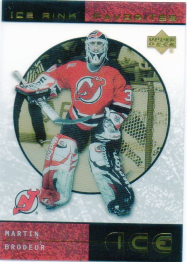 NHL 2000-01 Upper Deck Ice Rink Favorites - No FP7 - Martin Brodeur