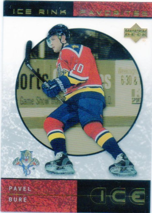 NHL 2000-01 Upper Deck Ice Rink Favorites - No FP6 - Pavel Bure