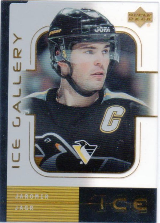 NHL 2000-01 Upper Deck Ice Gallery - No IG 7 - Jaromir Jagr