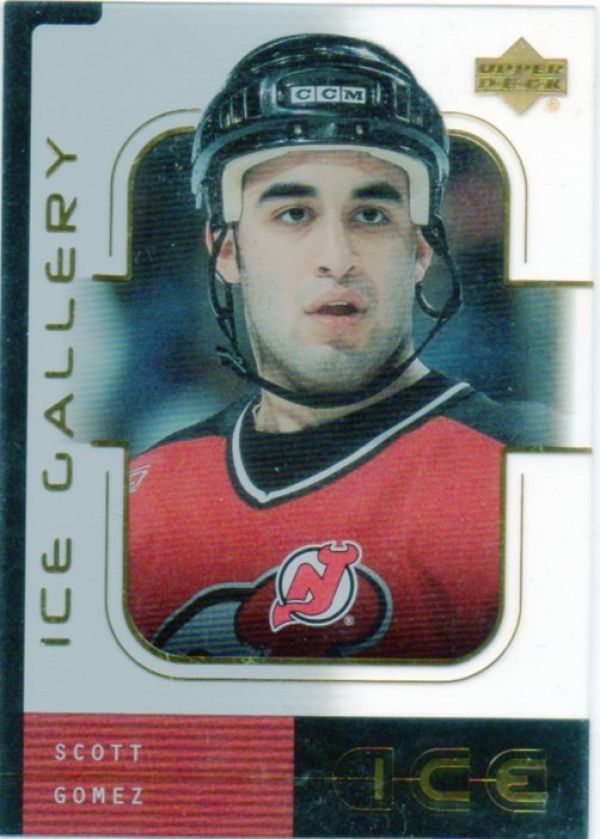 NHL 2000-01 Upper Deck Ice Gallery - No IG 5 - Scott Gomez