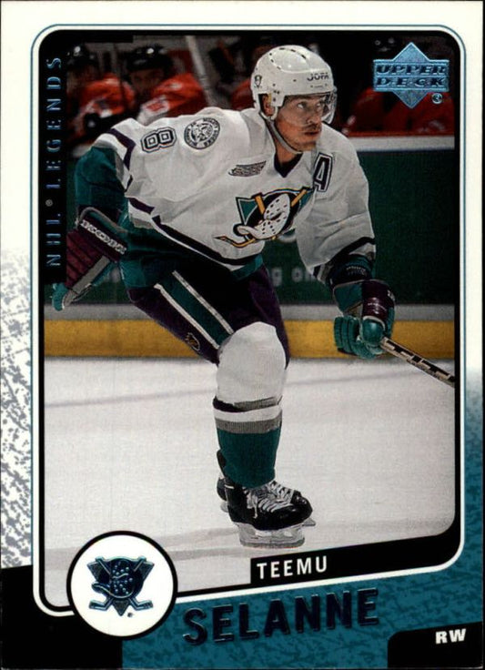 NHL 2000-01 Upper Deck Legends - No 2 - Teemu Selanne