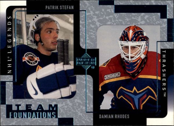 NHL 2000-01 Upper Deck Legends - No 5 - Rhodes / Stefan