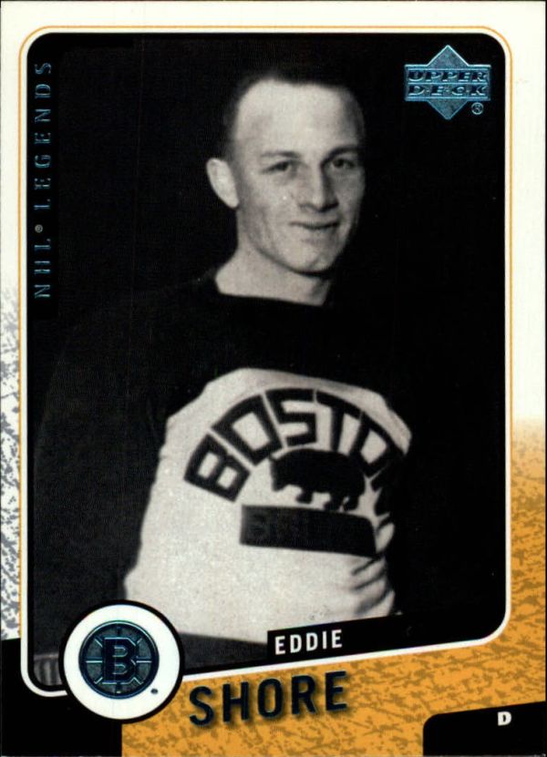 NHL 2000-01 Upper Deck Legends - No 10 - Eddie Shore