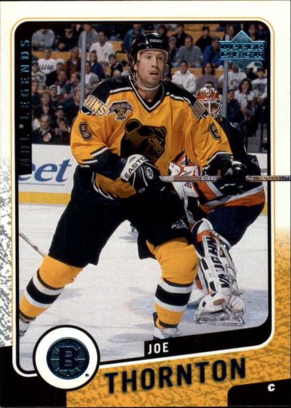 NHL 2000-01 Upper Deck Legends - No 11 - Joe Thornton