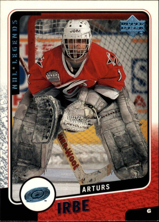 NHL 2000-01 Upper Deck Legends - No 23 - Arturs Irbe