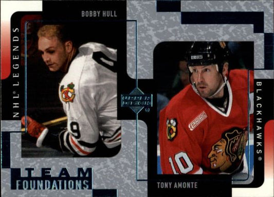 NHL 2000-01 Upper Deck Legends - No 30 - Hull/Amonte