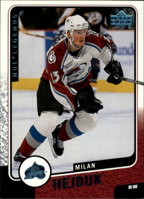 NHL 2000-01 Upper Deck Legends - No 35 - Milan Hejduk