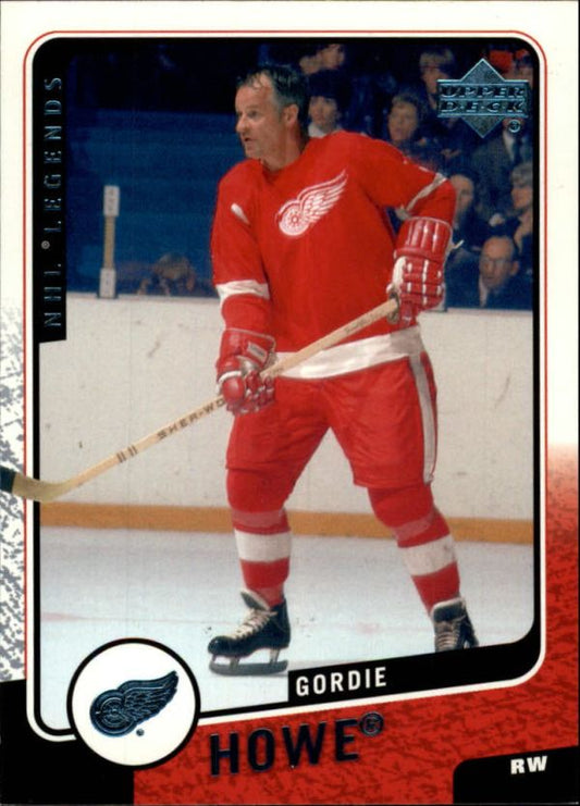 NHL 2000-01 Upper Deck Legends - No 41 - Gordie Howe