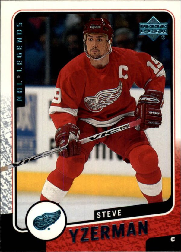 NHL 2000-01 Upper Deck Legends - No 46 - Steve Yzerman