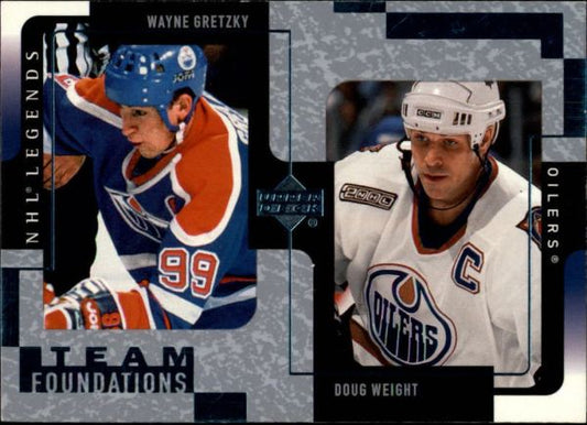 NHL 2000-01 Upper Deck Legends - No 54 - Gretzky/Weight