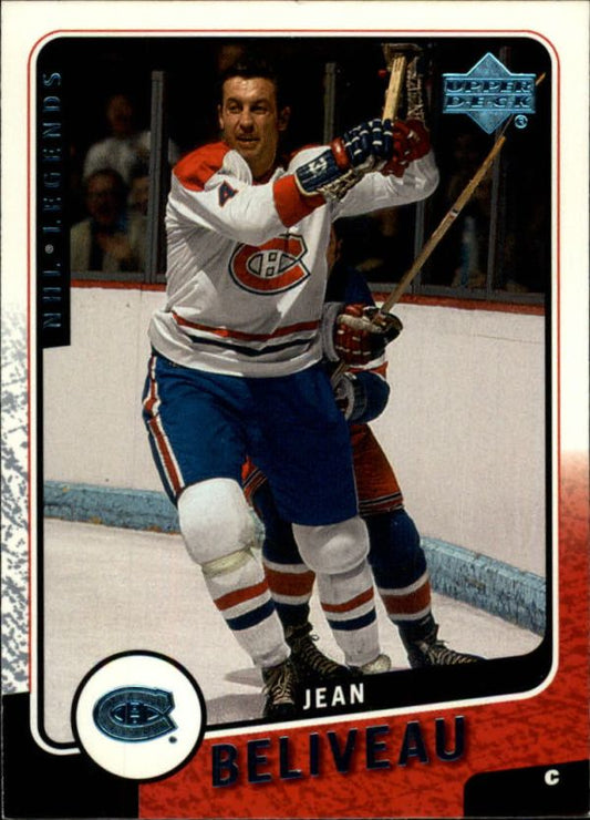 NHL 2000-01 Upper Deck Legends - No 64 - Jean Beliveau