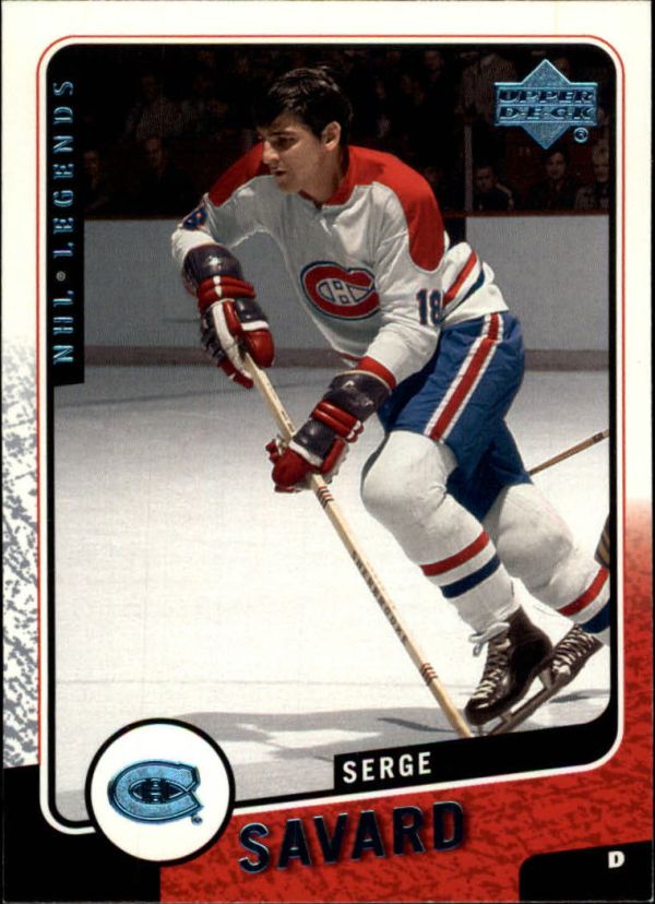 NHL 2000-01 Upper Deck Legends - No 68 - Serge Savard