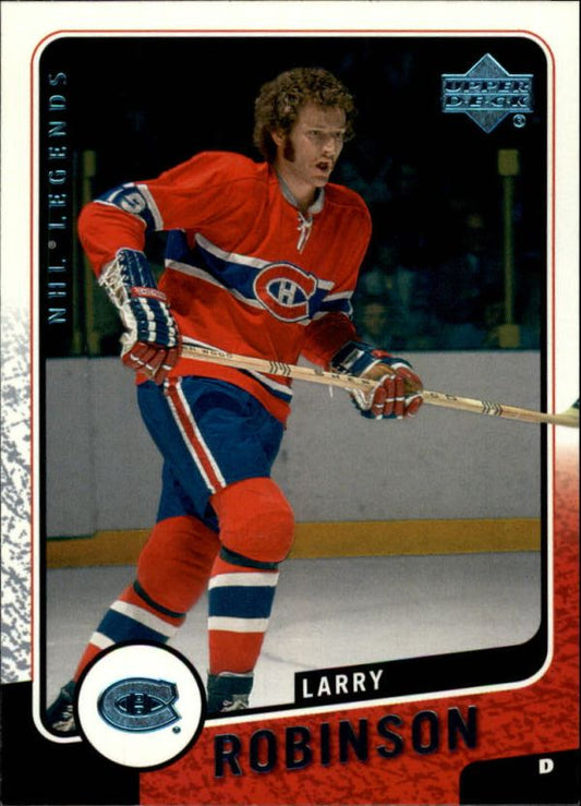 NHL 2000-01 Upper Deck Legends - No 69 - Larry Robinson