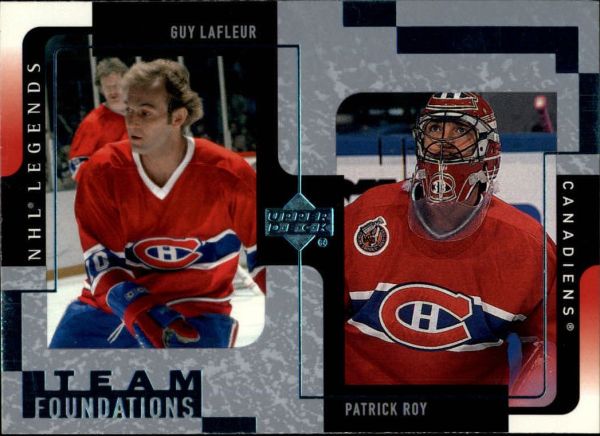 NHL 2000-01 Upper Deck Legends - No 73 - Roy/Lafleur