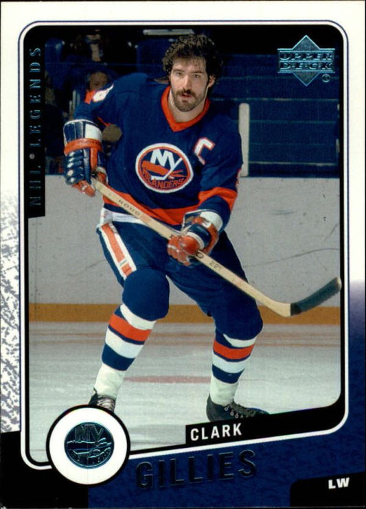 NHL 2000-01 Upper Deck Legends - No 86 - Clark Gilles