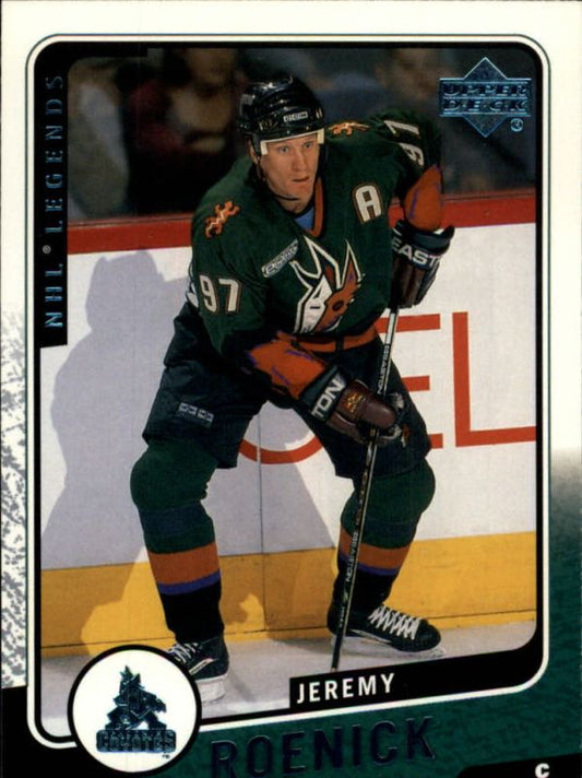 NHL 2000-01 Upper Deck Legends - No 102 - Jeremy Roenick