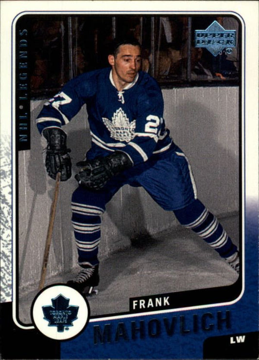 NHL 2000-01 Upper Deck Legends - No 120 - Frank Mahovlich