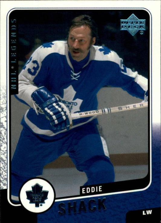 NHL 2000-01 Upper Deck Legends - No 123 - Eddie Shack