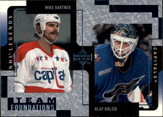 NHL 2000-01 Upper Deck Legends - No 132 - Kolzig/Gartner