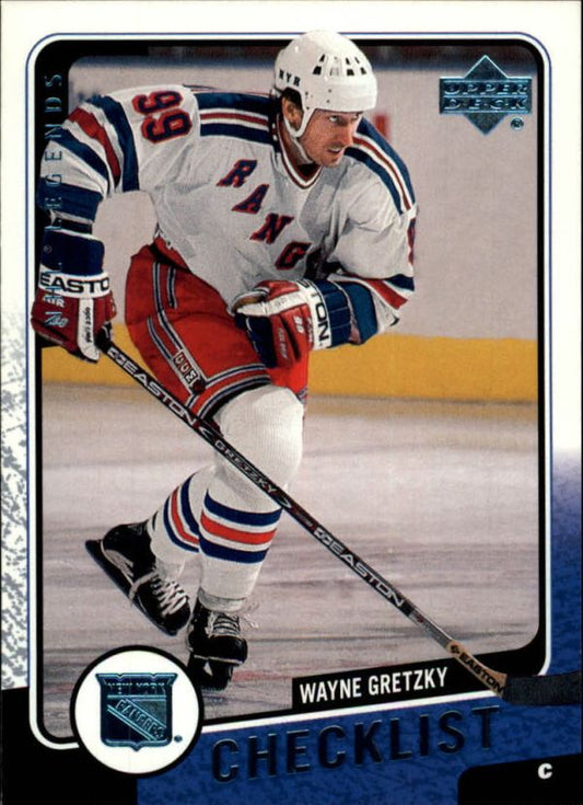 NHL 2000-01 Upper Deck Legends - No 134 - Wayne Gretzky