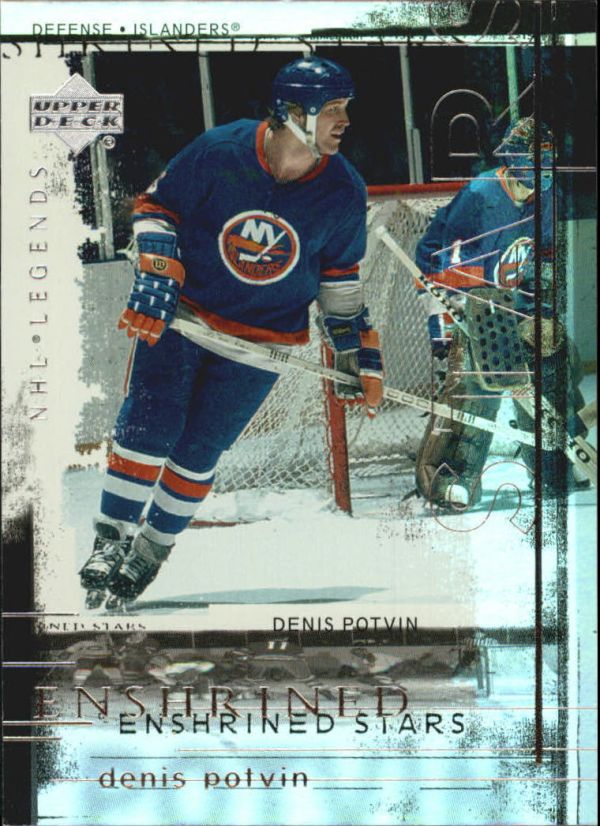 NHL 2000-01 Upper Deck Legends Enshrined Stars - No ES6 - Denis Potvin