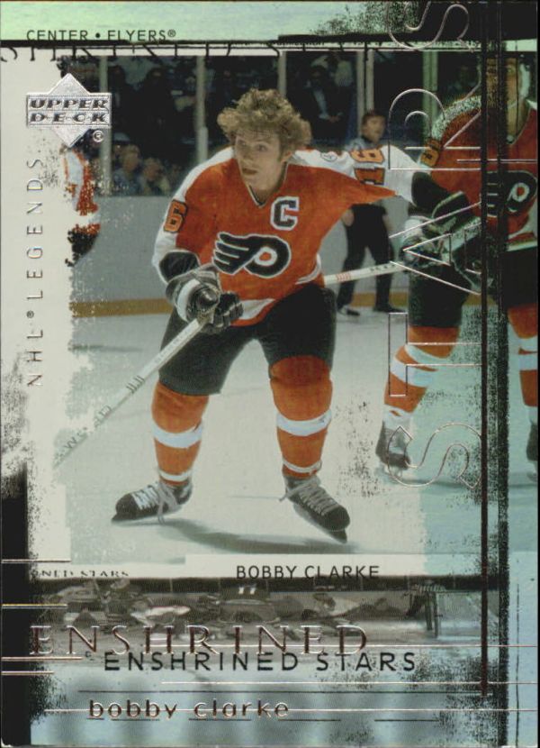 NHL 2000-01 Upper Deck Legends Enshrined Stars - No ES9 - Bobby Clarke