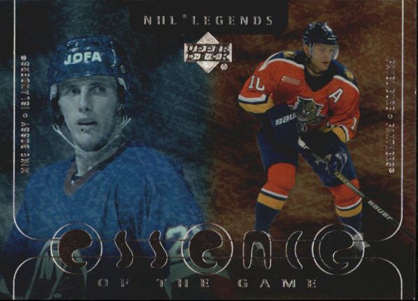 NHL 2000-01 Upper Deck Legends Essence of the Game - No EG3 - Bure/Bossy